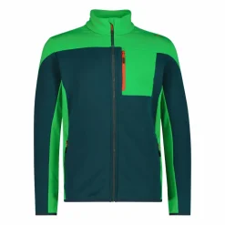Grid-Tech-Fleecejacke für Herren mit Color Blocking