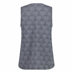 Halbtransparentes technisches Tanktop für Damen