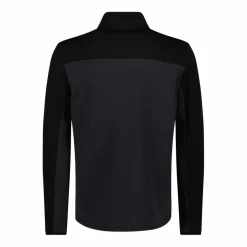 Half Zip Grid-Tech-Fleece für Herren mit Color Blocking