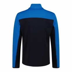 Half Zip Grid-Tech-Fleece für Herren mit Color Blocking