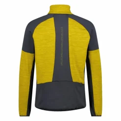 Half-Zip-Fleece Grid Tech meliert für Herren