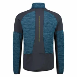 Half-Zip-Fleece Grid Tech meliert für Herren