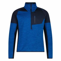 Half-Zip-Fleece Grid Tech meliert für Herren