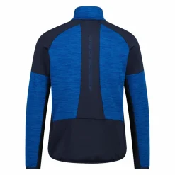 Half-Zip-Fleece Grid Tech meliert für Herren