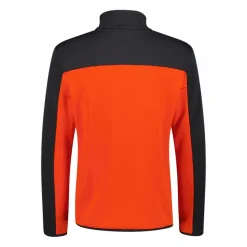 Half-Zip-Fleeceshirt Stretch Performance für Herren mit Color Blocking