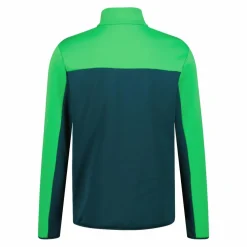 Half-Zip-Fleeceshirt Stretch Performance für Herren mit Color Blocking