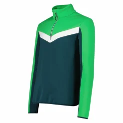 Half-Zip-Fleeceshirt Stretch Performance für Herren mit Color Blocking