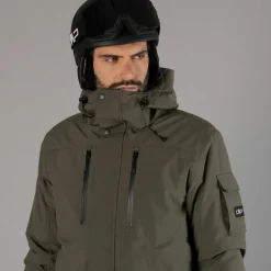 Herrejacke mit lockerer Passform aus Mechanical Stretch für Ski und Snowboard