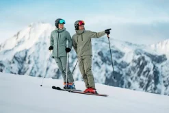 Herrejacke mit lockerer Passform aus Mechanical Stretch für Ski und Snowboard