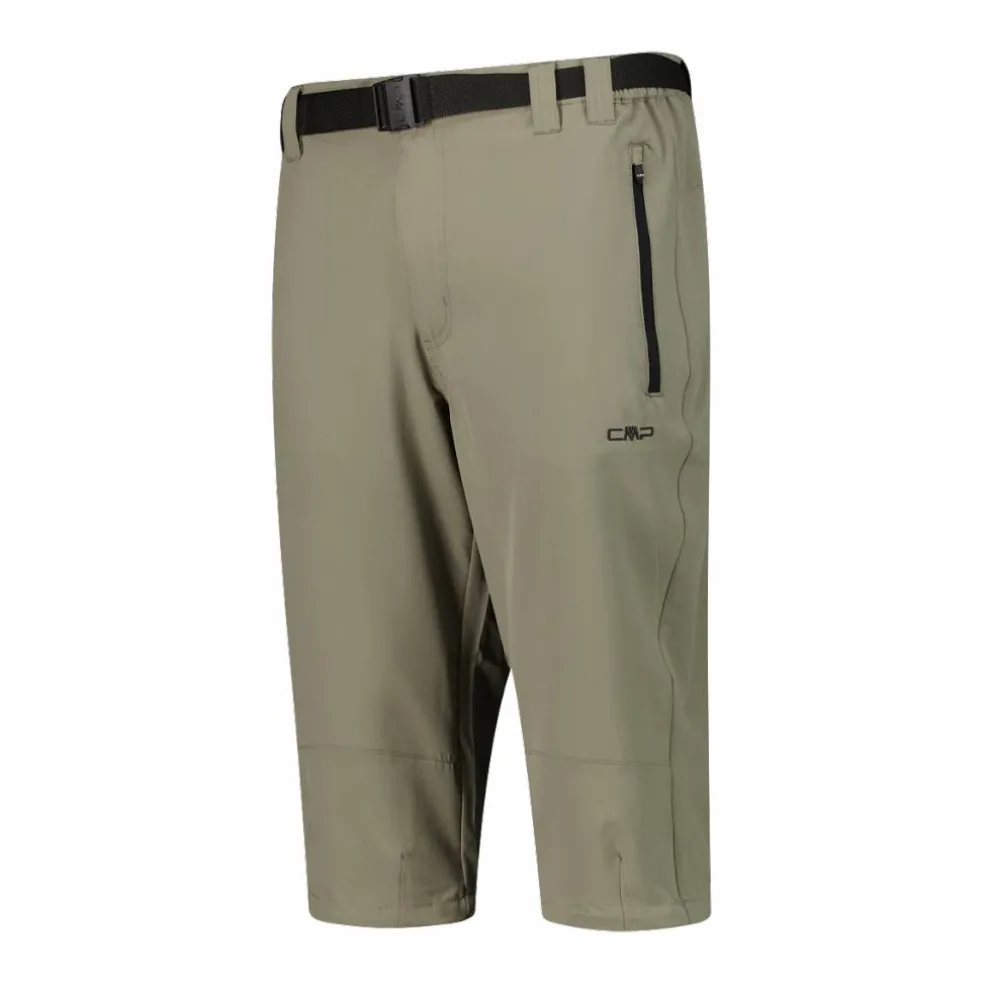 Herren Caprihose aus Stretch-Polyester
