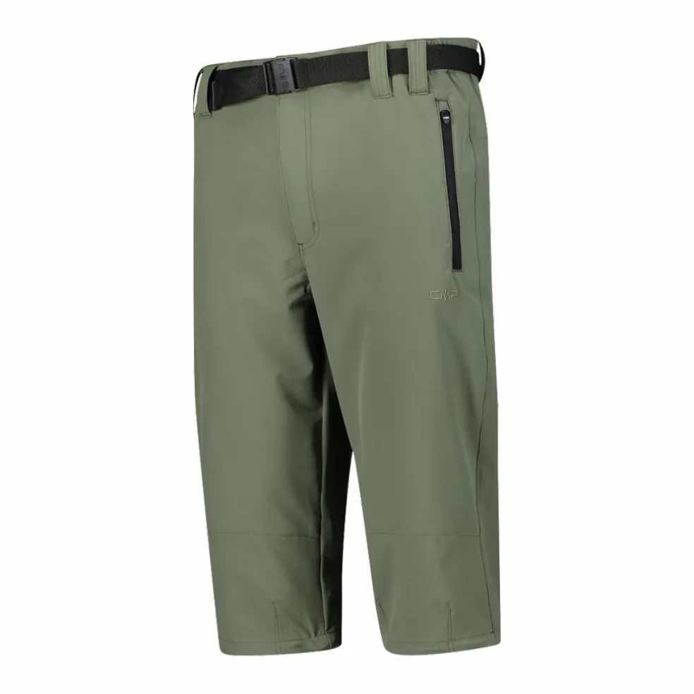 Herren Caprihose aus Stretch-Polyester