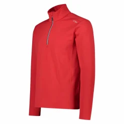 Herren Fleecepullover aus Grid Tech mit Stehkragen