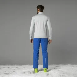 Herren Fleecepullover aus Grid Tech mit Stehkragen