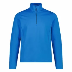 Herren Fleecepullover aus Grid Tech mit Stehkragen