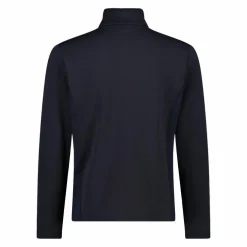 Herren Fleecepullover aus Grid Tech mit Stehkragen