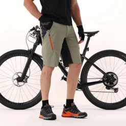 Herren Freebike-Hose mit abnehmbarem Mesh-Innenfutter und Sitzpolster