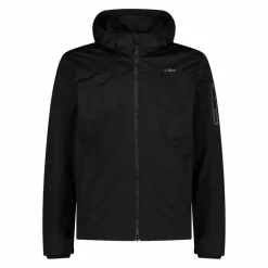 Herren Jacke aus Light Softshell mit abnehmbarer Kapuze