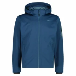 Herren Jacke aus Light Softshell mit abnehmbarer Kapuze