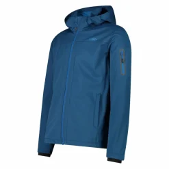 Herren Jacke aus Light Softshell mit abnehmbarer Kapuze