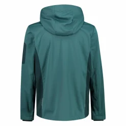 Herren Jacke aus Light Softshell mit abnehmbarer Kapuze