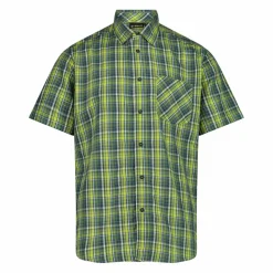Herren Kurzarm-Hemd mit Karomuster