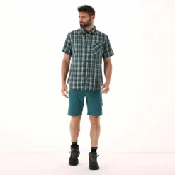 Herren Kurzarm-Hemd mit Karomuster