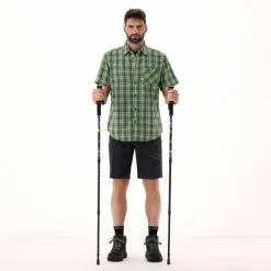 Herren Kurzarm-Hemd mit Karomuster