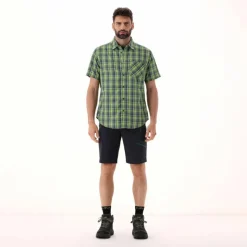 Herren Kurzarm-Hemd mit Karomuster