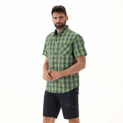 Herren Kurzarm-Hemd mit Karomuster