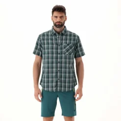 Herren Kurzarm-Hemd mit Karomuster