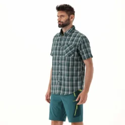Herren Kurzarm-Hemd mit Karomuster