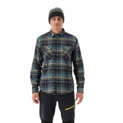 Herren Langarmhemd aus recyceltem Polyester