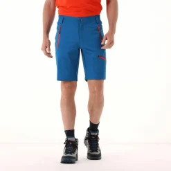 Herren Outdoor-Bermuda-Shorts mit thermoverschweißter Tasche