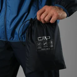 Herren packable wasserdichte Jacke