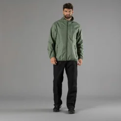 Herren packable wasserdichte Jacke