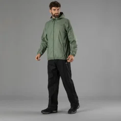 Herren packable wasserdichte Jacke