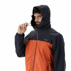 Herren packable wasserdichte Jacke