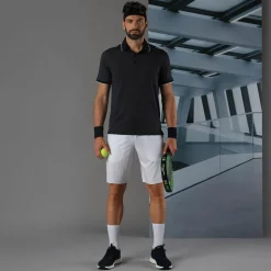 Herren Polohemd aus stretch polyester und Modal