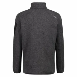 Herren schweres Fleecejacke Knit-Tech Meliert