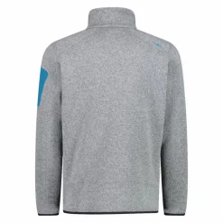 Herren schweres Fleecejacke Knit-Tech Meliert