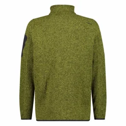 Herren schweres Fleecejacke Knit-Tech Meliert