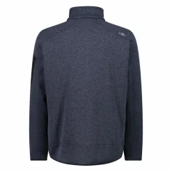 Herren schweres Fleecejacke Knit-Tech Meliert