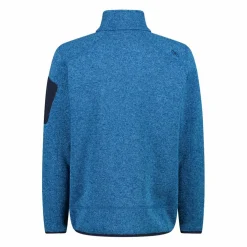 Herren schweres Fleecejacke Knit-Tech Meliert