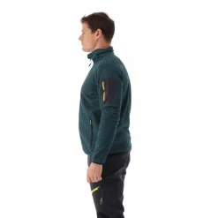 Herren schweres Fleecejacke Knit-Tech Meliert