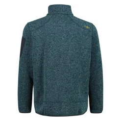 Herren schweres Fleecejacke Knit-Tech Meliert