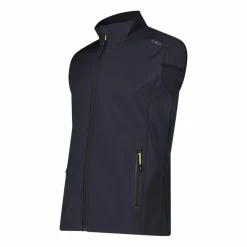 Herren Softshell-Weste mit reflektierenden Details
