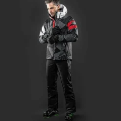 Herren stretch Skihose einfarbig