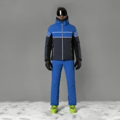 Herren stretch Skihose einfarbig