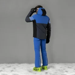 Herren stretch Skihose einfarbig