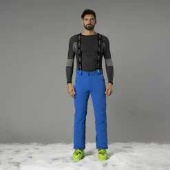 Herren stretch Skihose einfarbig